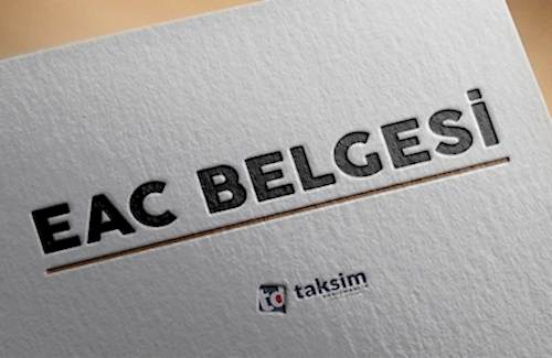 EAC Belgesi