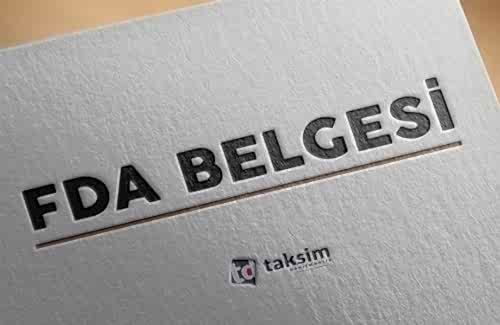 FDA Belgesi