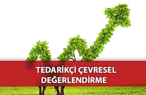 GRI 308: TEDARİKÇİ ÇEVRESEL DEĞERLENDİRME