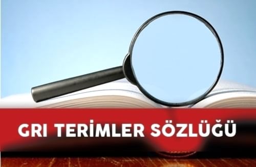 GRI Standartları Terimler Sözlüğü