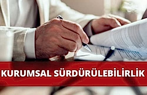 Kurumsal Sürdürülebilirlik