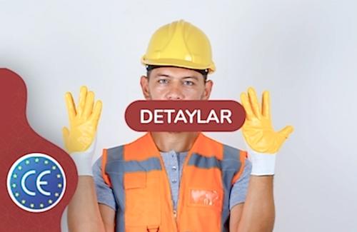 Reflektörlü ve Fosforlu İş Kıyafeti CE Belgesi