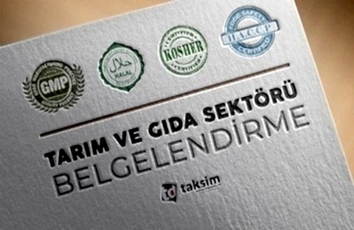 Tarım ve Gıda Sektörü Belgelendirme